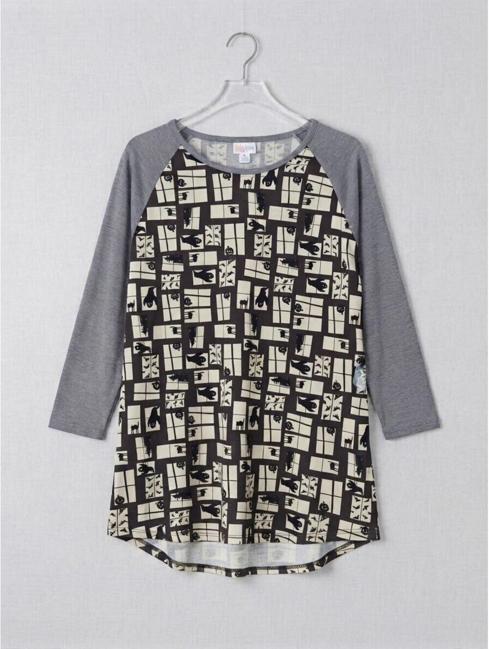 LuLaRoe Irma Tunic Top Size 3XL Halloween